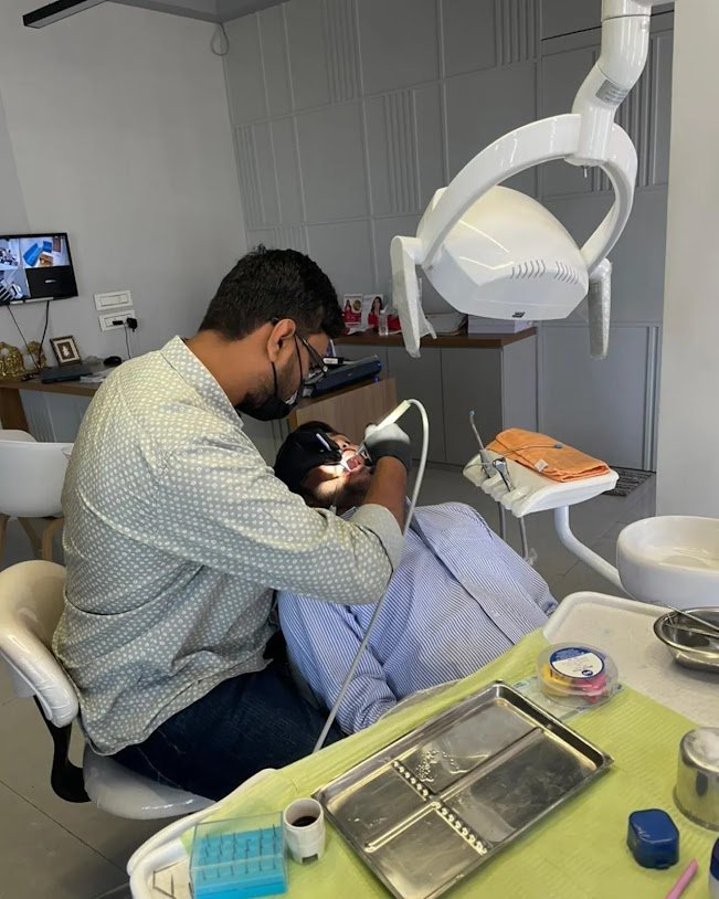 Root canal and dental treatment at Dr. Patil's clinic